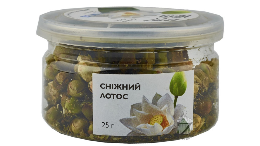 Снежный лотос бутоны сухие, баночка 25 г