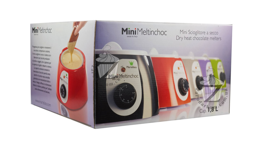 Martellato MC09N мини-температор для шоколада Черный 1,8 л