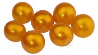 Желейные шарики мини Золотые 3-4 см, 7 шт. в упаковке