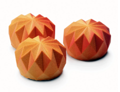 Силиконовая форма Динары Касько Mini Origami cakes, 4 шт.