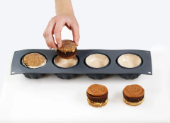Силиконовая форма Динары Касько Mini Origami cakes, 4 шт.