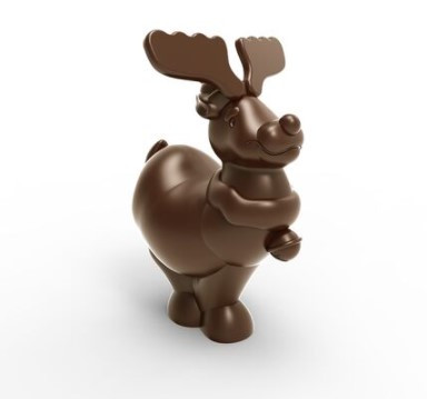 Valrhona 19820 форма для шоколада Олень 14 см