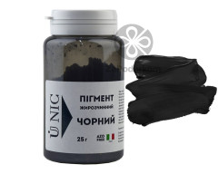 UNIC краситель жирорастворимый для шоколада Черный, 25 грамм