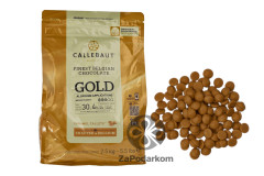 Callebaut Gold 30,4% Золотой НАТУРАЛЬНЫЙ шоколад Карамельный
