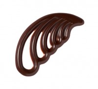 Перья декор шоколадный Dark Chocolate Feathers, упаковка 0,24 кг 150 шт.