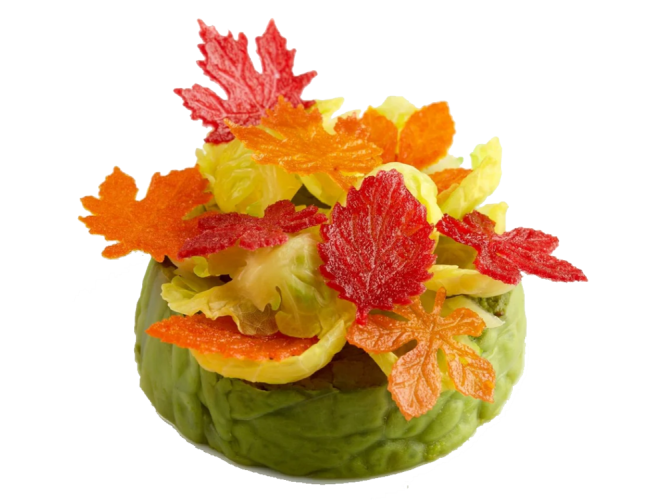 Pavoni GG077S Foliage Листики силиконовый коврик для декора 30 х 20 см