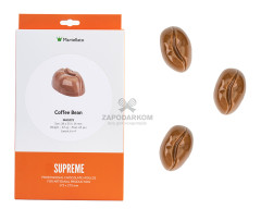Martellato MA1075 поликарбонатная форма для шоколада Кофейное зерно Coffee Bean (24 ячейки)