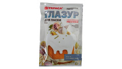 Глазурь для кулича и пряников Белая, упаковка 100 г