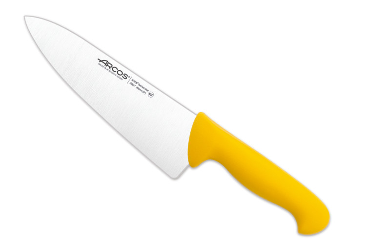 Arcos 2900 290700 нож поварской 20 см желтый