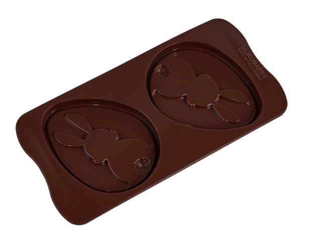 Silikomart SCG064 Choco Uovo Пасхальный кролик форма силиконовая для шоколада