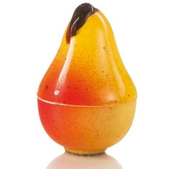 Martellato 20FRUIT02 поликарбонатная форма для шоколада Груша 26 х 36 мм
