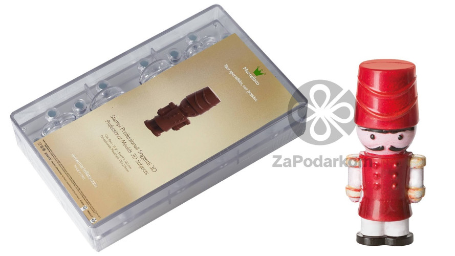 Martellato 20SR102 поликарбонатная форма для шоколада 3D Toy 53 x 44 х 120 мм