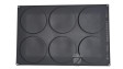 Silikomart SQ012 Disco силиконовая форма на 6 ячеек 160х10 мм