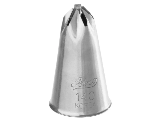 Ateco №140 насадка кондитерская Цветок 8 мм