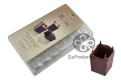 Martellato 20GU008 поликарбонатная форма для шоколада ChocoFill Square tall 27 x 27 х 31 мм