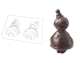 Valrhona 19824 форма для шоколада Миссис Клаус 7 см