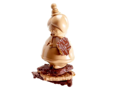 Valrhona 19824 форма для шоколада Миссис Клаус 7 см