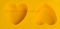 Силиконовая форма Сердечки, 6 ячеек