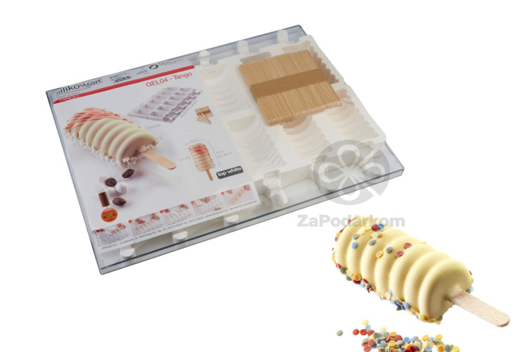 Silikomart GEL04 Tango набір для морозива Ескімо Танго
