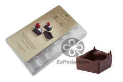 Martellato 20GU009 поликарбонатная форма для шоколада ChocoFill Square law 33 х 33 х 14 мм