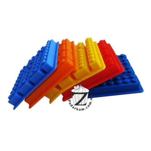 Силиконовая форма Lego конструктор лего кубики 7 шт.