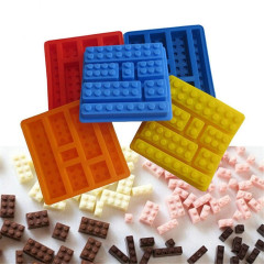 Силиконовая форма Lego конструктор лего кубики 7 шт.