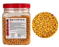 SekerSugar Посыпка сахарная Микс золотой