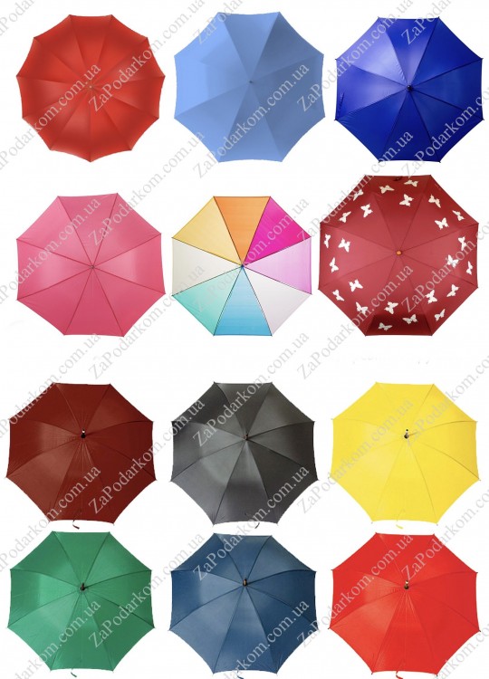 Вафельная картинка Зонтики