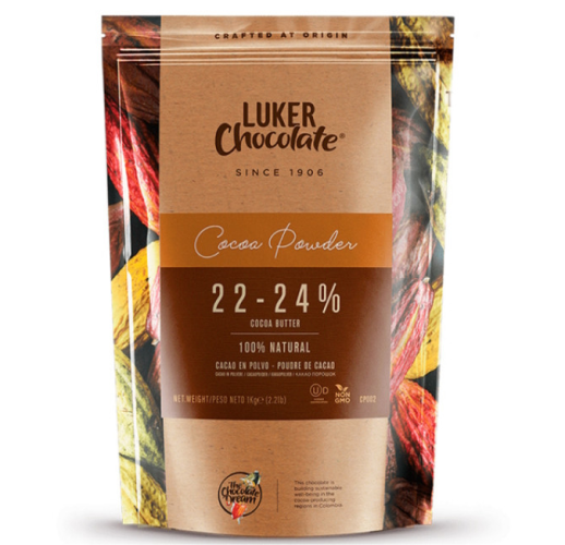 Luker Chocolate 22-24% натуральный какао порошок, упаковка 1 кг