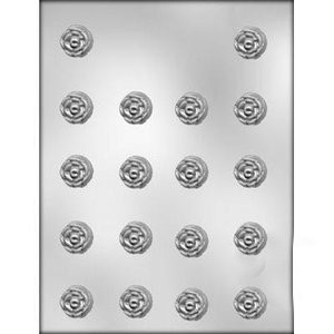 Martellato 90-13036 форма для шоколада Розочки 25х8 мм (18 ячеек)