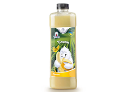 YetiCo (Украина) Банан пюре пастеризованное 10% сахара, 500 г
