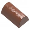 CW1930 Поликарбонатная форма для шоколада Бюш с гранями 36 х 20 х 15 мм