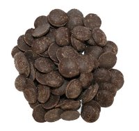 Cacao Mill 61,1% черный шоколад в дисках без сахара (by Natra), упаковка 1 кг