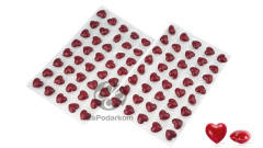 Dobla Petit love сердечки 21,5 х 20,5 мм декор из белого шоколада, упаковка 80 шт.