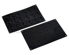 Pavoni PX3227S Kit Mini Macaron набор из 2 силиконовых форм для макаронс 18 ячеек