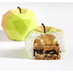Силиконовая форма Динары Касько Apples, 4 шт.