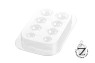 Silikomart KIT BUNNY набор пластиковых форм для объемного шоколадного кролика 140х150х256 мм