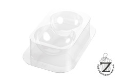 Silikomart KIT BUNNY набор пластиковых форм для объемного шоколадного кролика 140х150х256 мм