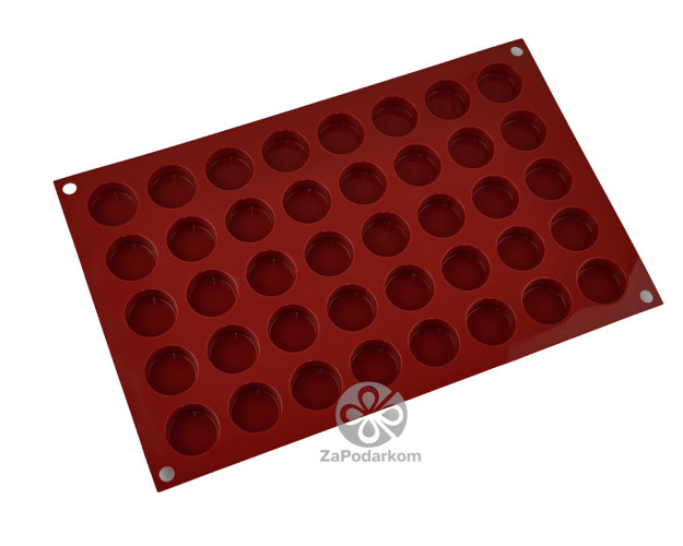 Silikomart SF180 PASTILLE силиконовая форма на 40 ячеек, 27х11 мм