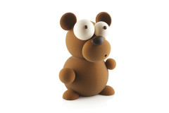 Silikomart KIT TEDDY набор пластиковых форм для объемного шоколадного медвежонка 140х161х210 мм