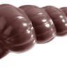 CW1122 Поликарбонатная форма для шоколада Ракушка спиральная 56 х 20 х 11 мм