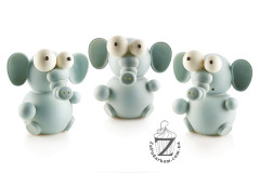 Silikomart KIT EFFY набор пластиковых форм для объемного шоколадного слоника 205х170х205 мм