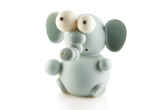 Silikomart KIT EFFY набор пластиковых форм для объемного шоколадного слоника 205х170х205 мм