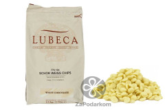 Lubeca 33% White Chocolate Couverture натуральный белый шоколад