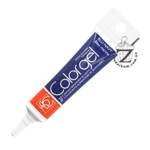 Modecor гелевый краситель Синий, 20 грамм (Blu Navy)