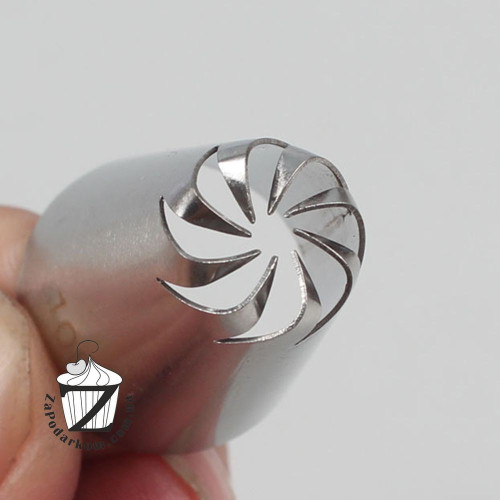 Ateco №108 насадка кондитерская Цветок 11 мм