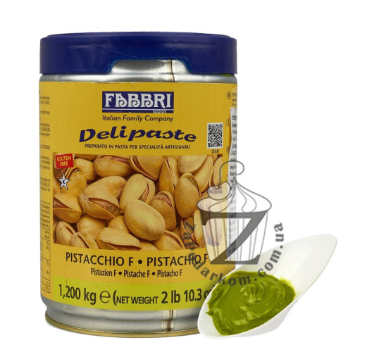 Fabbri Делипаста (Delipaste pistachio) фисташковая паста
