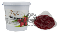 Начинка Клубника TM Delicia, уп 1 кг