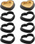 Silikomart TARTE RING AMORE перфорированное сердце из термопластика 80х70х20 мм