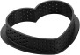 Silikomart TARTE RING AMORE перфорированное сердце из термопластика 80х70х20 мм